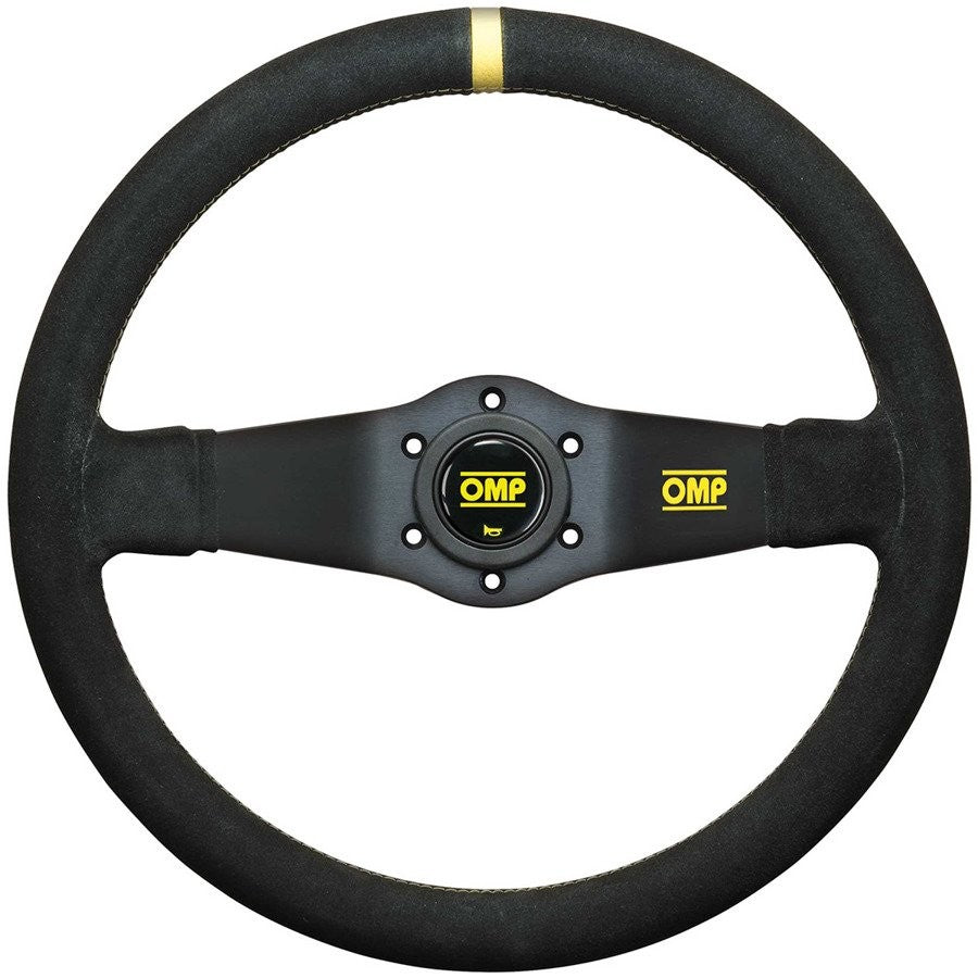 VOLANTE OMP RALLY ANTE 350MM NEGRO 2 BRAZOS - OMP original VRM Motorsports imagen 1