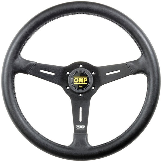 VOLANTE OMP SAND PIEL 380MM NEGRO OMP RACING | VRM Motorsports