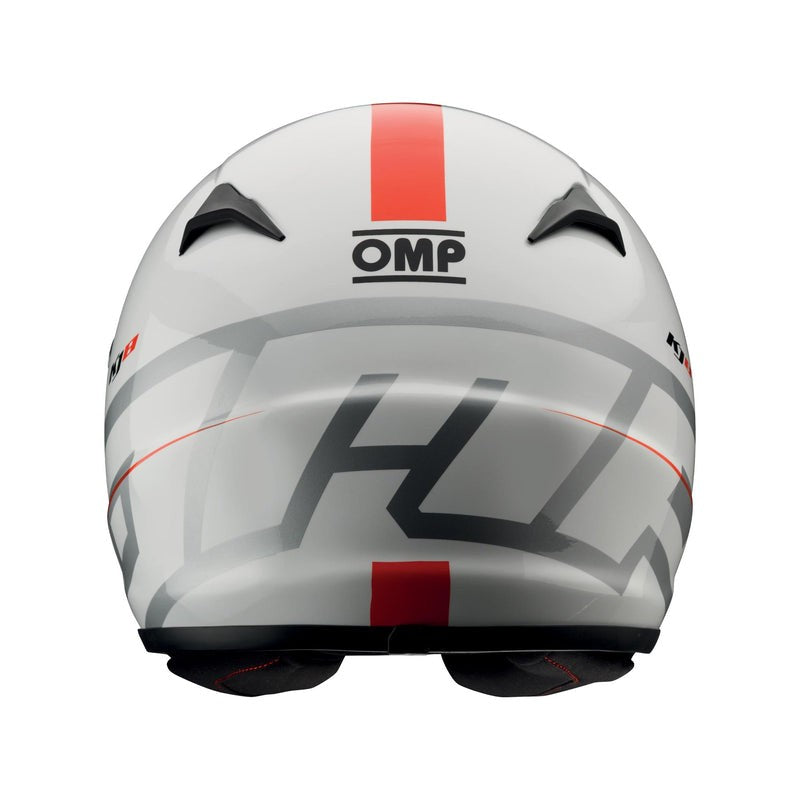 CASCO OMP KJ8 EVO CMR BLANCO CMR 2016 TALLA M - OMP original VRM Motorsports imagen 3