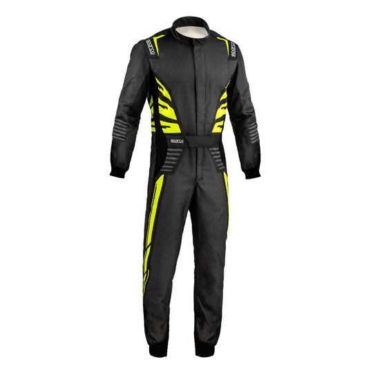 Traje De Carreras Sparco Infinity 5.0 Talla 48 Gris Oscuro/Amarillo Fluor - Sparco original VRM Motorsports imagen 3