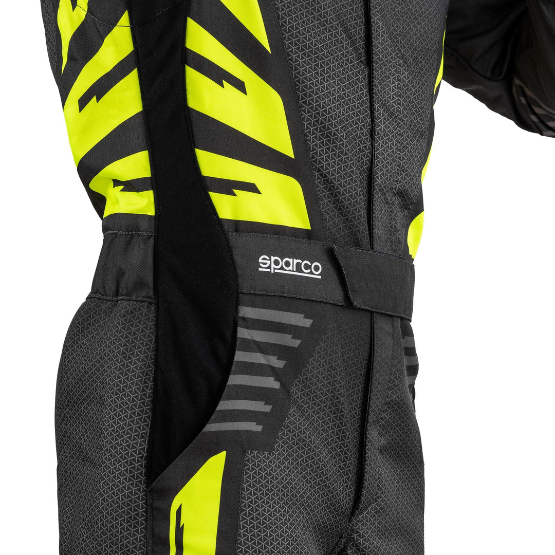 Traje De Carreras Sparco Infinity 5.0 Talla 48 Gris Oscuro/Amarillo Fluor - Sparco original VRM Motorsports imagen 5