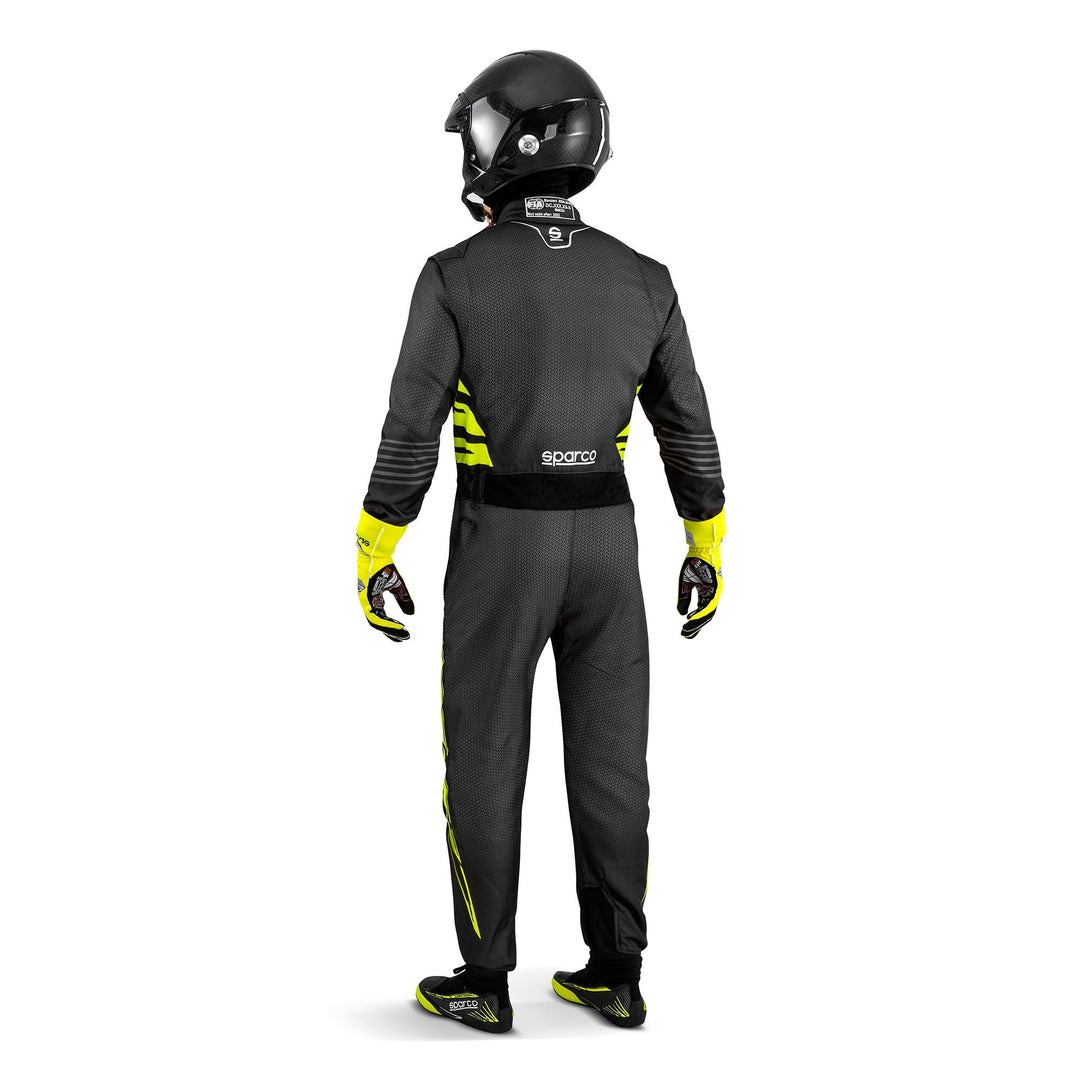 Traje De Carreras Sparco Infinity 5.0 Talla 52 Gris Oscuro/Amarillo Fluor - Sparco original VRM Motorsports imagen 2