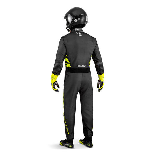 Traje De Carreras Sparco Infinity 5.0 Talla 60 Gris Oscuro/Amarillo Fluor - Sparco original VRM Motorsports imagen 2