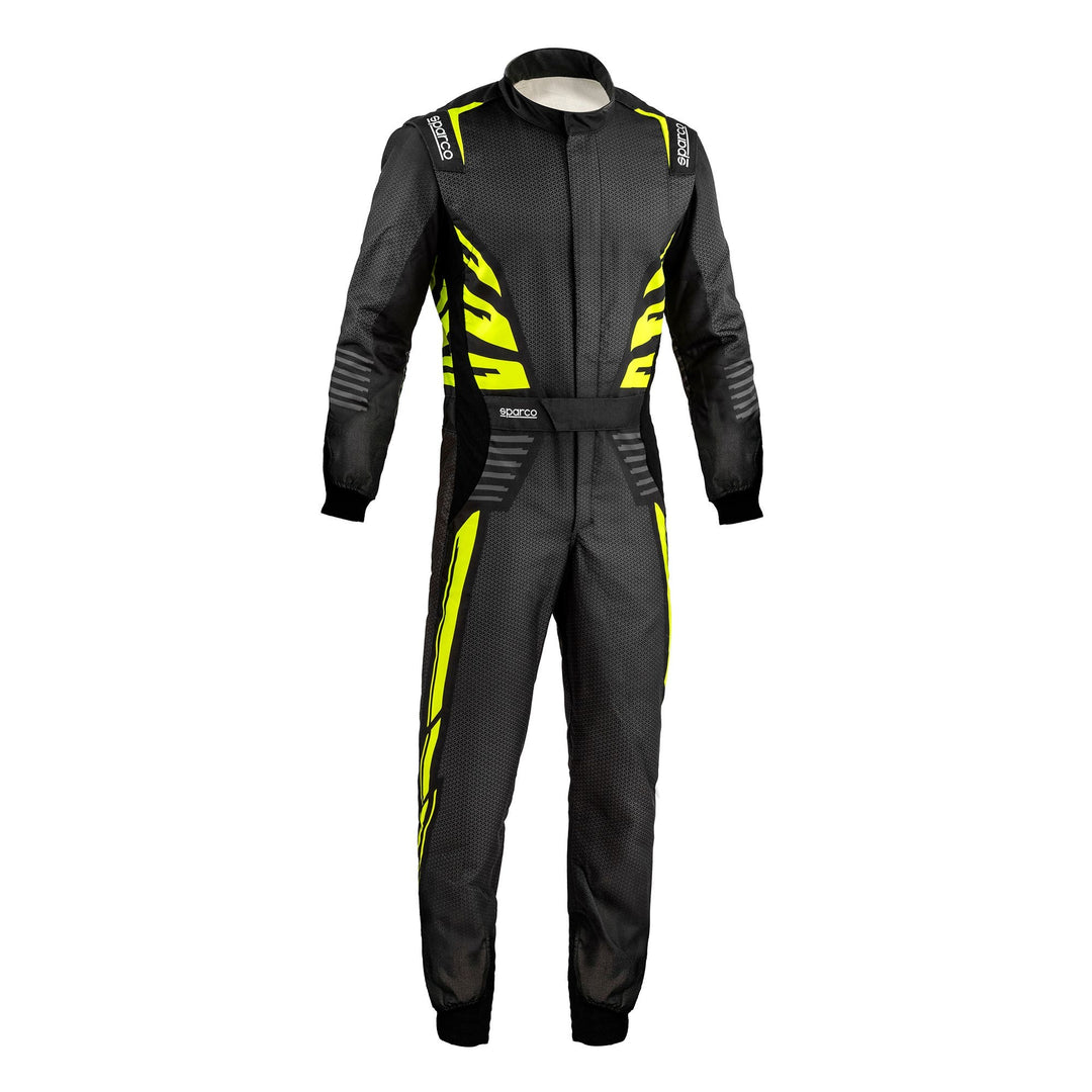 Traje De Carreras Sparco Infinity 5.0 Talla 62 Gris Oscuro/Amarillo Fluor - Sparco original VRM Motorsports imagen 3