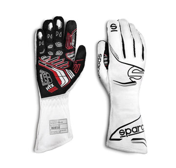 Guantes Sparco Arrow+ Talla 10 Blanco/Negro - Sparco original VRM Motorsports imagen 1