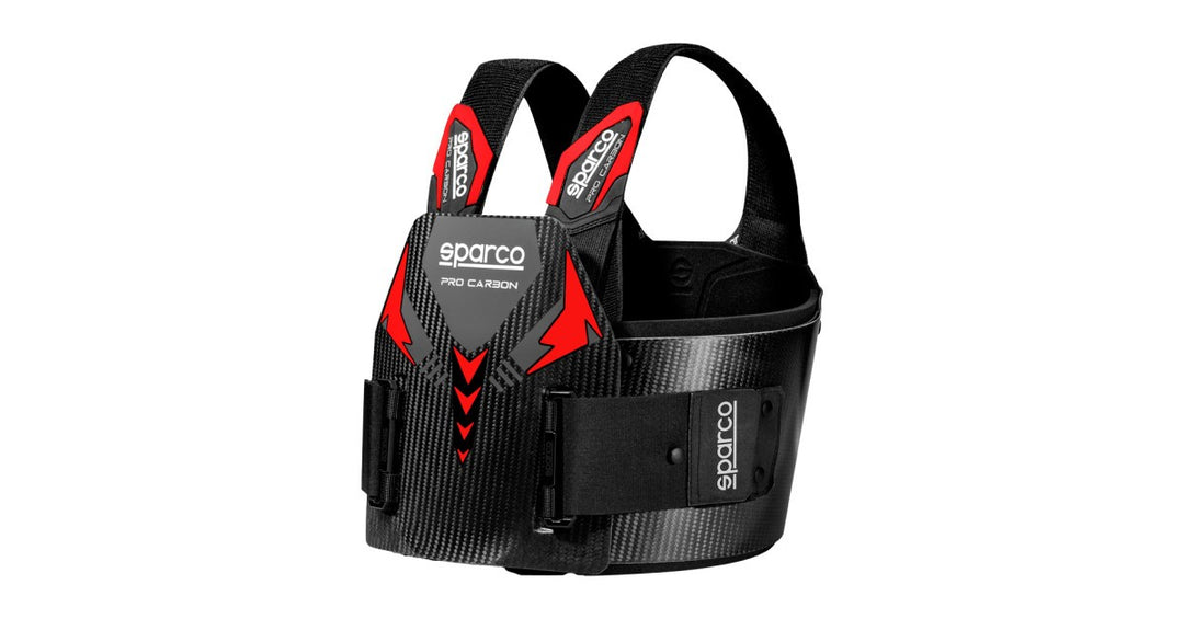 Costillar Sparco Pro Carbon FIA 8870-2018 Talla S Negro - Sparco original VRM Motorsports imagen 5