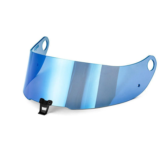 Visera Sparco En Iridio Azul Para Casco RF-10W - Sparco original VRM Motorsports imagen 1