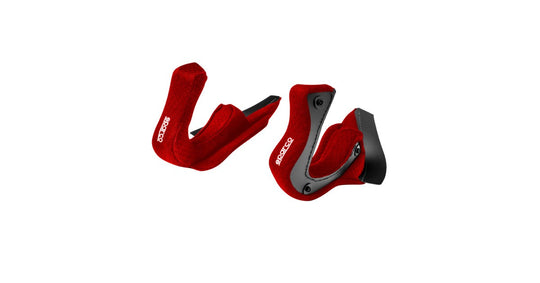 Almohadillas Mejillas Sparco Para Casco Rj Rojo 20Mm - Sparco original VRM Motorsports imagen 1