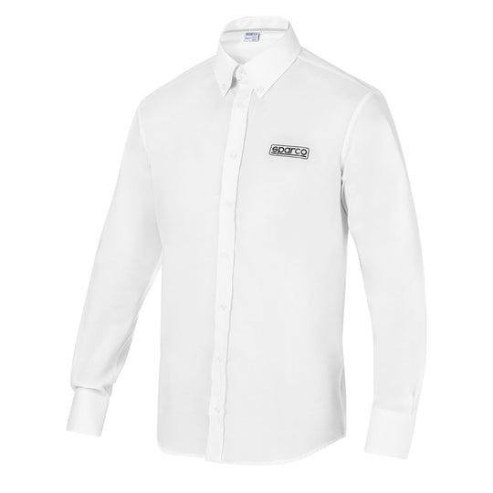 CAMISA SPARCO MANGA LARGA TALLA M BLANCA