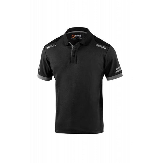 SPARCO POLO SPARCO TECH TALLA XXXL NEGRO/NARANJA