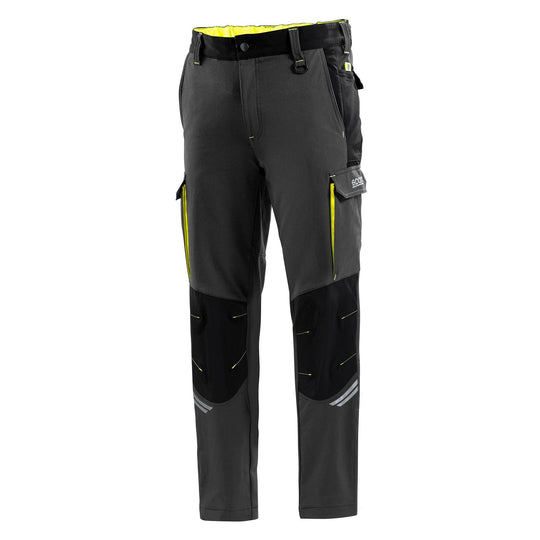 SPARCO PANTALON SPARCO TECH TW TALLA M GRIS/AMARILLO