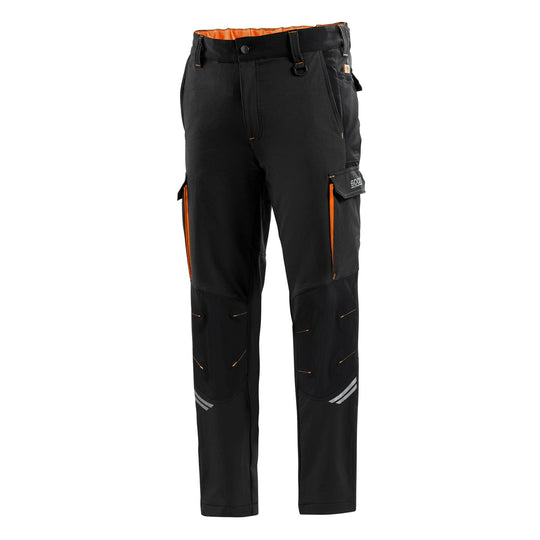 SPARCO PANTALON SPARCO TECH TW TW TALLA XL NEGRO/NARANJA