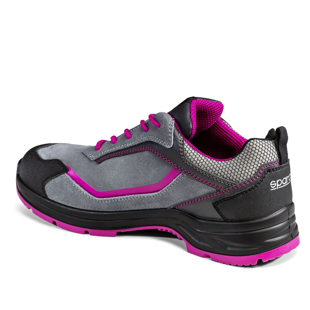 Zapato Seguridad Sparco Indy Danica S3 Talla 38 Gris/Fucsia - Sparco original VRM Motorsports imagen 2