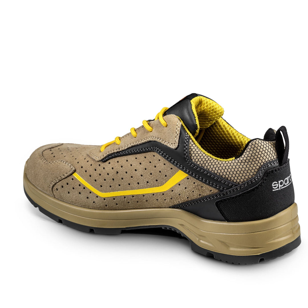 Zapato Seguridad Sparco Indy Colton S1P Esd Talla 36 Tan/Amarillo - Sparco original VRM Motorsports imagen 3
