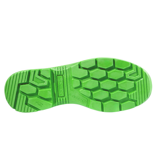 Zapato Seguridad Sparco Indy Felix S1P Esd Talla 41 Gris/Verde Fluor - Sparco original VRM Motorsports imagen 4