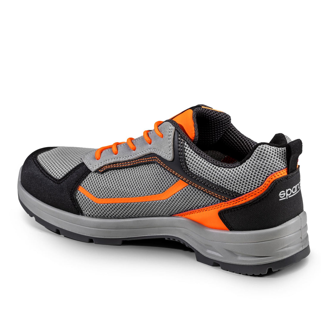 Zapato Seguridad Sparco Indy-R Pato S1P Esd Talla 42 Gris/Naranja Fluor - Sparco original VRM Motorsports imagen 2