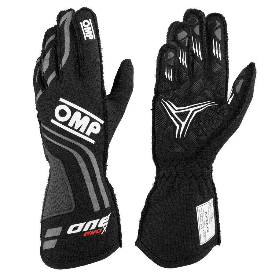 GUANTES OMP ONE EVO-X MY24 FIA 8856-2018 NEGRO TALLA M - OMP original VRM Motorsports imagen 1