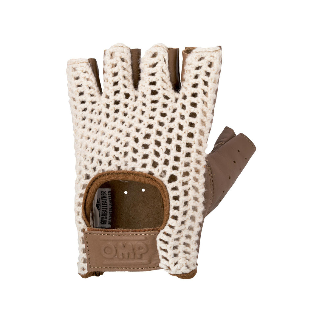 GUANTES OMP TAZIO VINTAGE MARRÓN TALLA XL - OMP original VRM Motorsports imagen 1