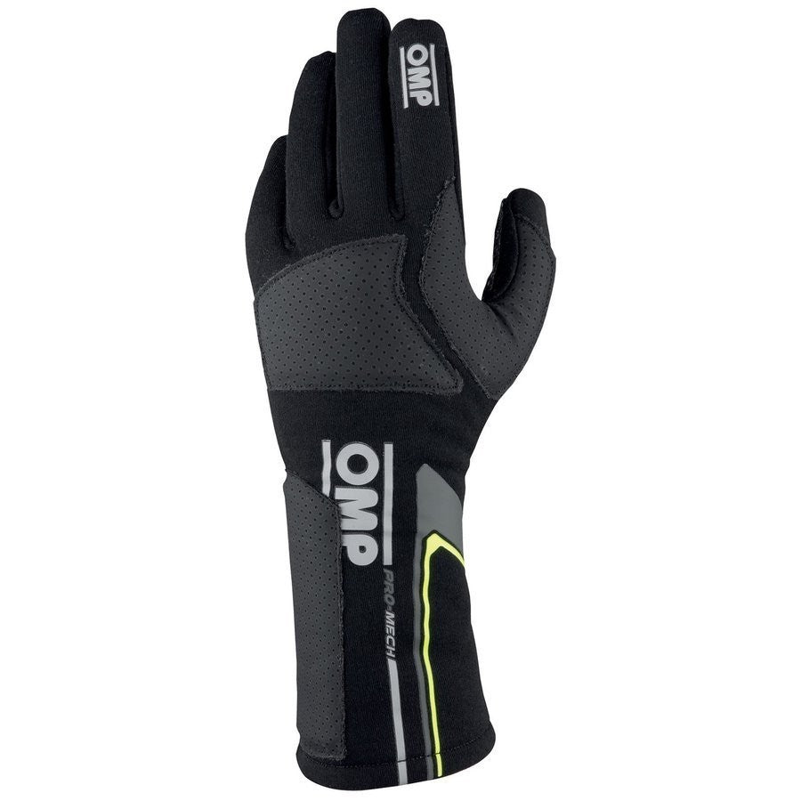 OMP GUANTES PRO MECH EVO FIA 8856-2018 NEGRO TALLA L - OMP original VRM Motorsports imagen 1