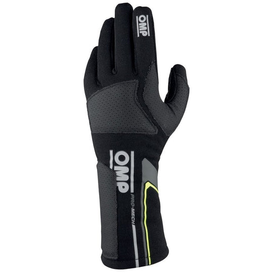 OMP GUANTES PRO MECH EVO FIA 8856-2018 NEGRO TALLA XL - OMP original VRM Motorsports imagen 1