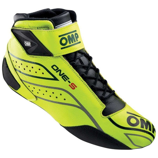 ZAPATILLAS OMP ONE-S FIA 8856-2018 AMARILLO FLUO TALLA 42 - OMP original VRM Motorsports imagen 1