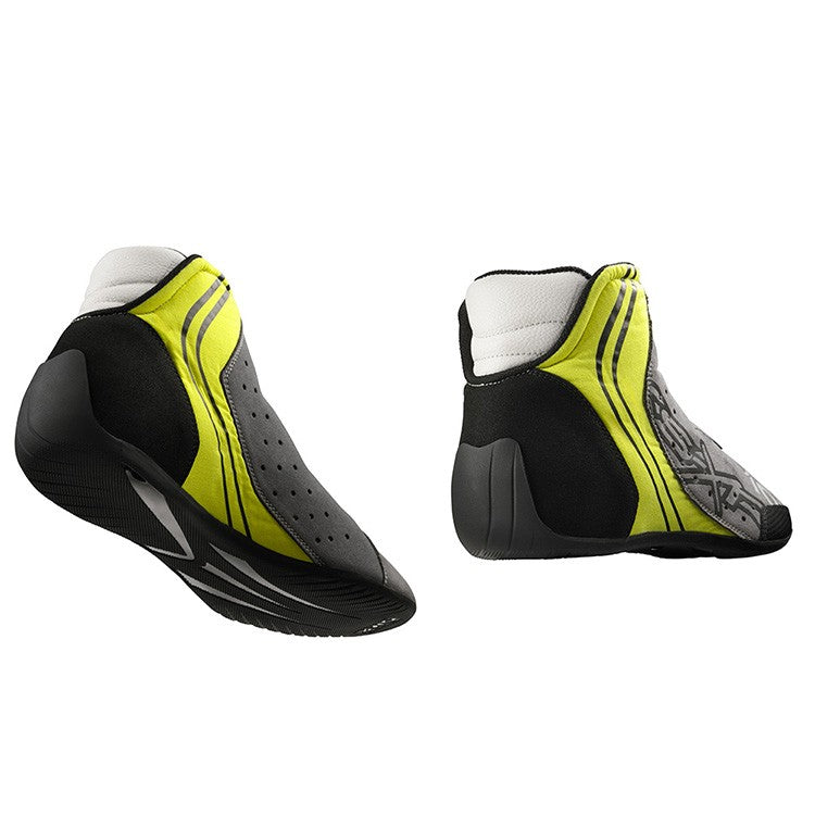 ZAPATILLAS OMP KART KS-X FIA 8877-2022 NEGRO/GRIS/AMARILLO FLUO TALLA 36 - OMP original VRM Motorsports imagen 2