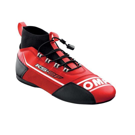 ZAPATILLAS OMP KART KS-2F ROJO/NEGRO TALLA 46 - OMP original VRM Motorsports imagen 1