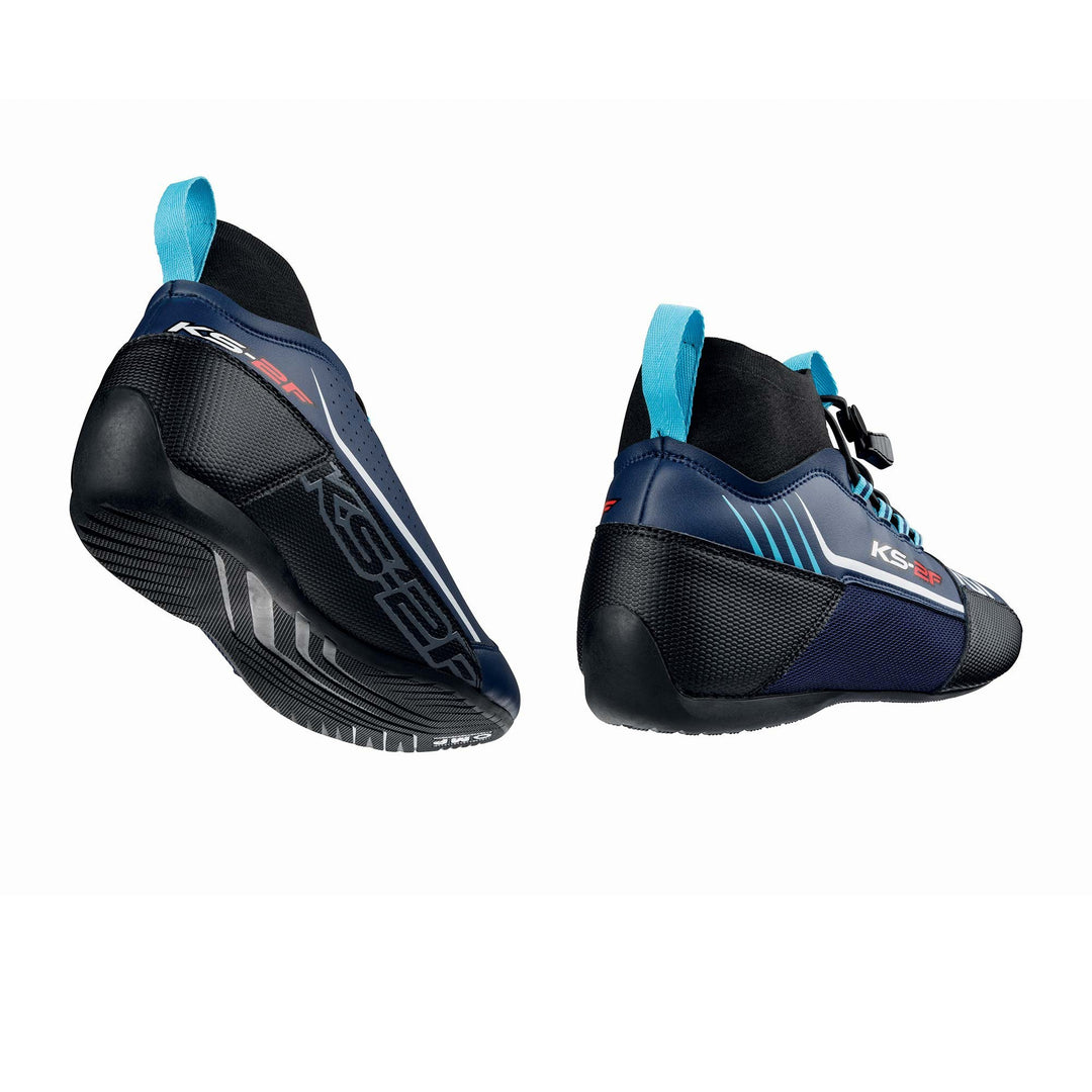 ZAPATILLAS OMP KART KS-2F AZUL MARINO / CIAN TALLA 33 - OMP original VRM Motorsports imagen 3