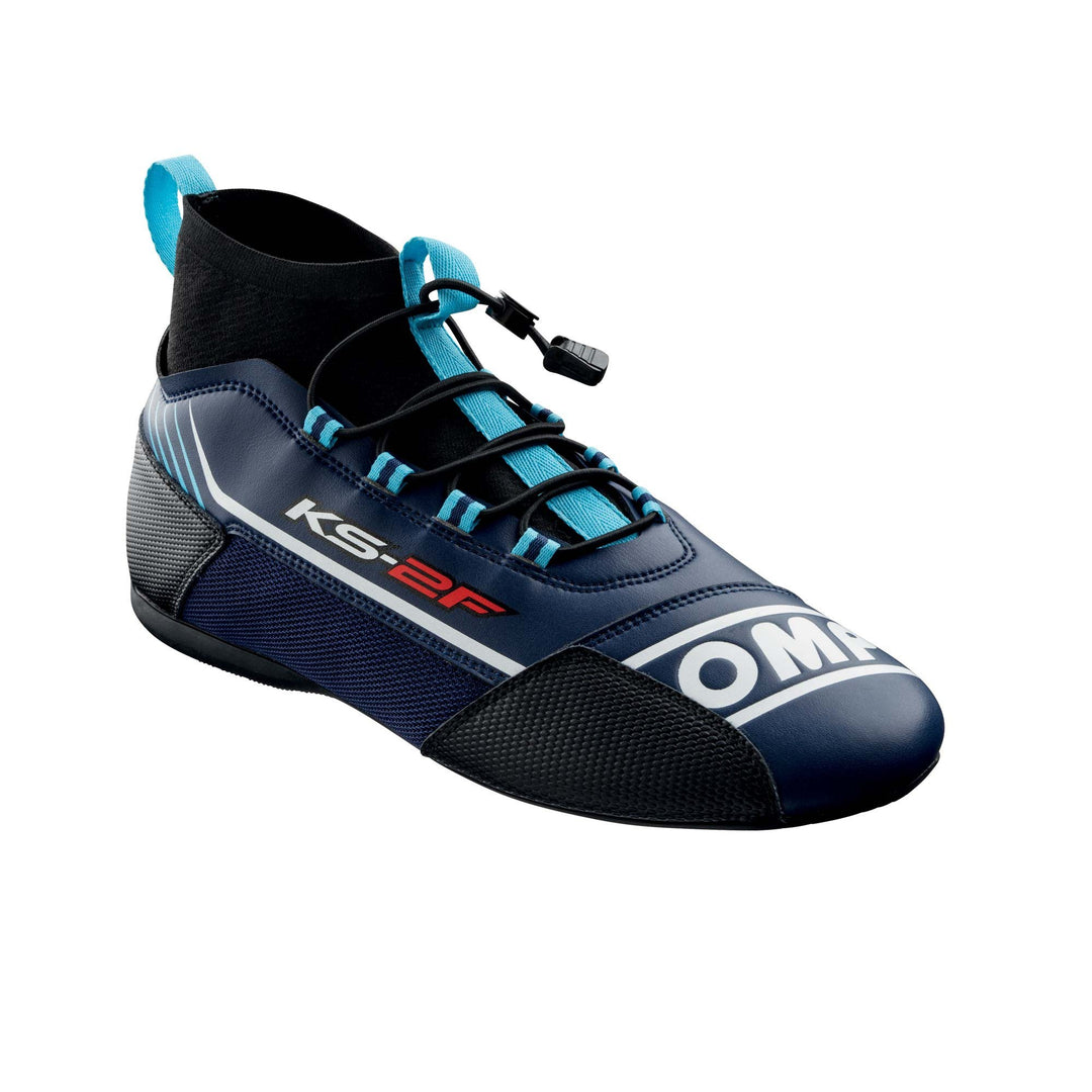 ZAPATILLAS OMP KART KS-2F AZUL MARINO / CIAN TALLA 37 - OMP original VRM Motorsports imagen 1