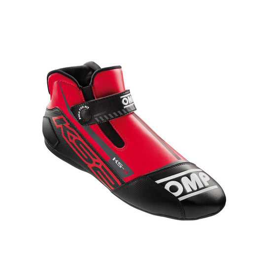 ZAPATILLAS OMP KART KS-2 ROJO/NEGRO TALLA 46 - OMP original VRM Motorsports imagen 1