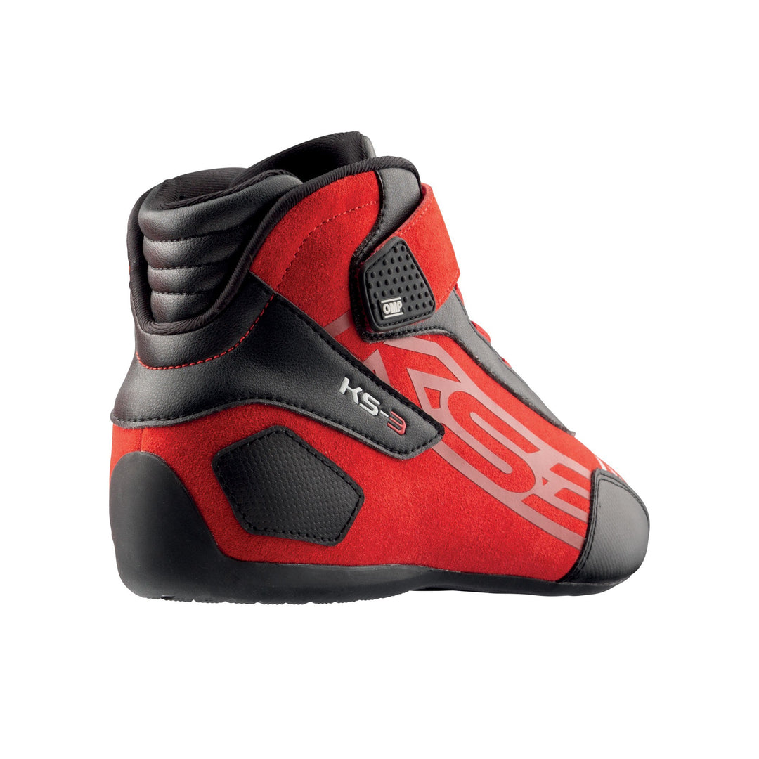 ZAPATILLAS OMP KART KS-3 ROJO/NEGRO TALLA 41 - OMP original VRM Motorsports imagen 3