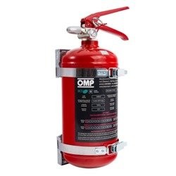 OMP BOTELLA DE MANO + SOPORTE ROJO - OMP original VRM Motorsports imagen 1