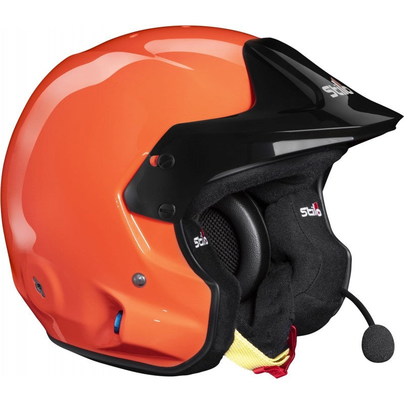Sparco Casco Venti Trophy Offshore Snell Sa2020 Fia8859-15 (Sin Clip Hans) Naranja Fluor/Interior Negro 64 - Sparco original VRM Motorsports imagen 4