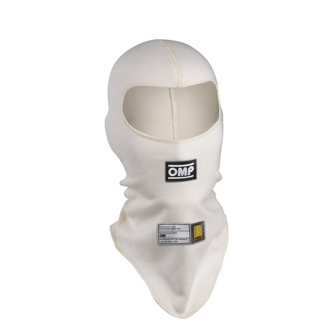 SOTO CASCO OMP FIRST FIA 8856-2018 BLANCO TALLA M - OMP original VRM Motorsports imagen 1