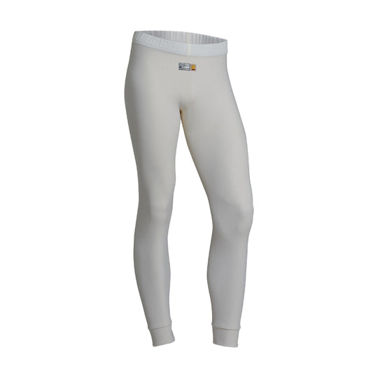 PANTALON INTERIOR OMP FIRST FIA 8856-2018 BLANCO TALLA L - OMP original VRM Motorsports imagen 1