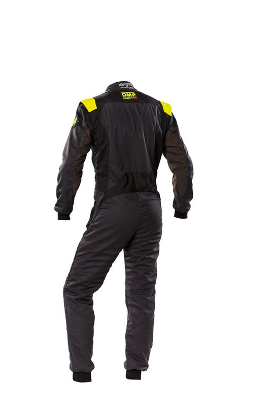 OMP TRAJE DE CARRERAS FIRST EVO FIA 8856-2018 ANTRACITA / AMARILLO FLUO TALLA 56 - OMP original VRM Motorsports imagen 2