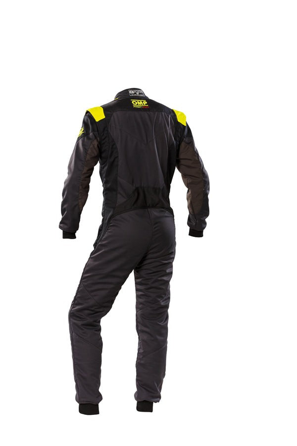 OMP TRAJE DE CARRERAS FIRST EVO FIA 8856-2018 ANTRACITA / AMARILLO FLUO TALLA 56 - OMP original VRM Motorsports imagen 2