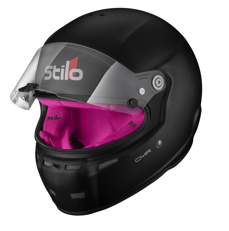 Sparco Casco Stilo St5 Cmr Negro Mate Interior Rosa Karting Talla 54 - Sparco original VRM Motorsports imagen 4