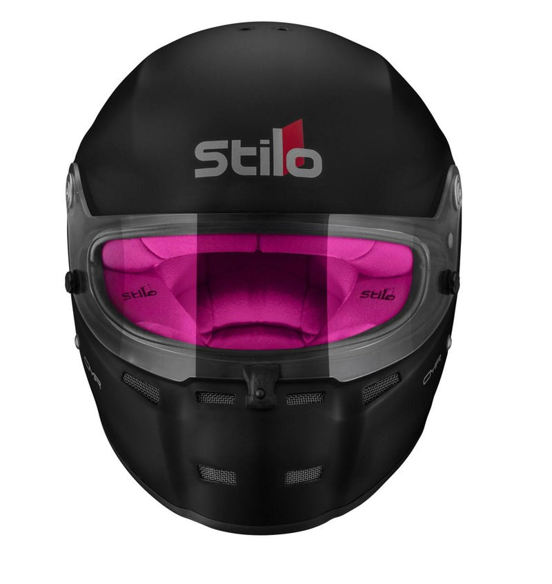 Sparco Casco Stilo St5 Cmr Negro Mate Interior Rosa Karting Talla 54 - Sparco original VRM Motorsports imagen 8