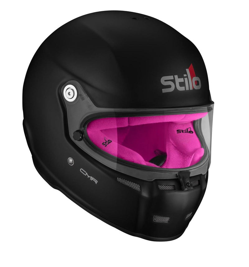 Sparco Casco Stilo St5 Cmr Negro Mate Interior Rosa Karting Talla 55 - Sparco original VRM Motorsports imagen 3