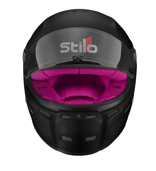 Sparco Casco Stilo St5 Cmr Negro Mate Interior Rosa Karting Talla 57 - Sparco original VRM Motorsports imagen 1