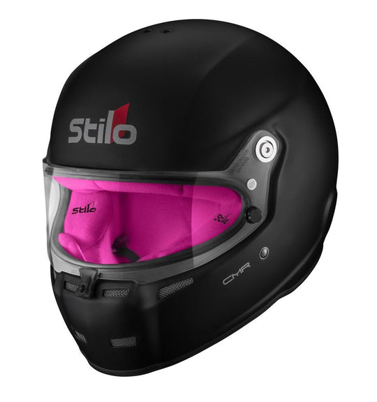 Sparco Casco Stilo St5 Cmr Negro Mate Interior Rosa Karting Talla 59 - Sparco original VRM Motorsports imagen 5