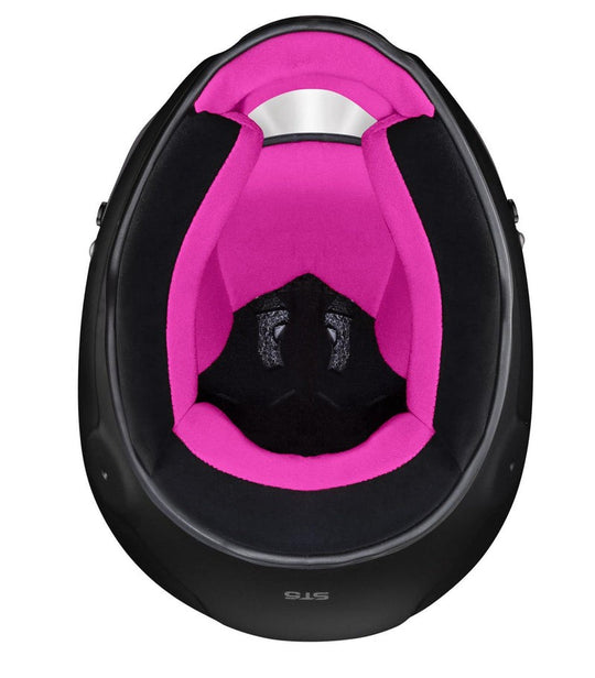 Sparco Casco Stilo St5 Cmr Negro Mate Interior Rosa Karting Talla 59 - Sparco original VRM Motorsports imagen 6