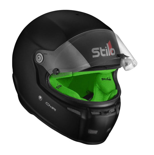 Sparco Casco Stilo St5 Cmr Negro Mate Interior Verde Karting Talla 54 - Sparco original VRM Motorsports imagen 3