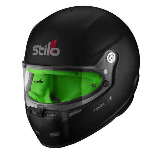 Sparco Casco Stilo St5 Cmr Negro Mate Interior Verde Karting Talla 54 - Sparco original VRM Motorsports imagen 4