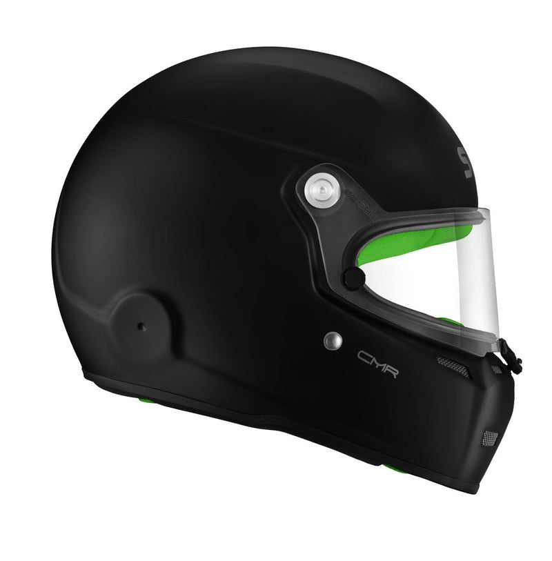 Sparco Casco Stilo St5 Cmr Negro Mate Interior Verde Karting Talla 54 - Sparco original VRM Motorsports imagen 7