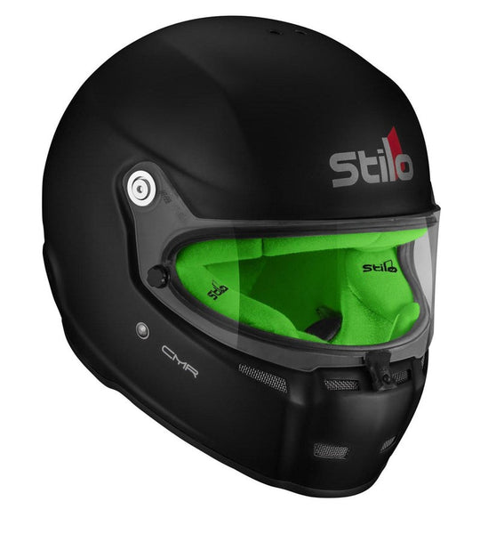 Sparco Casco Stilo St5 Cmr Negro Mate Interior Verde Karting Talla 56 - Sparco original VRM Motorsports imagen 2