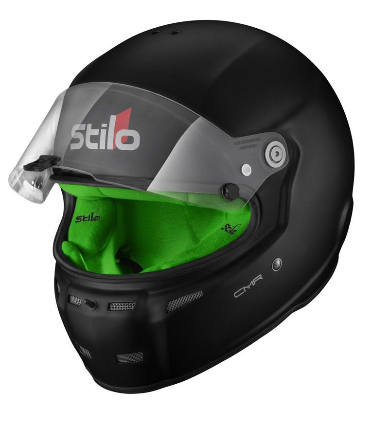 Sparco Casco Stilo St5 Cmr Negro Mate Interior Verde Karting Talla 59 - Sparco original VRM Motorsports imagen 5