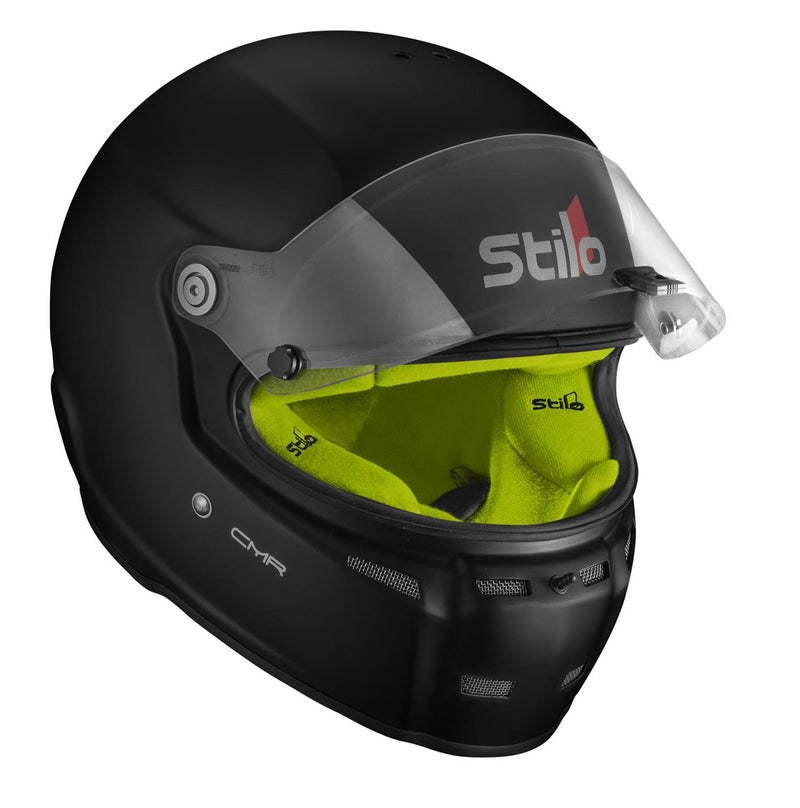 Sparco Casco Stilo St5 Cmr Negro Mate Interior Amarillo Karting Talla 55 - Sparco original VRM Motorsports imagen 2