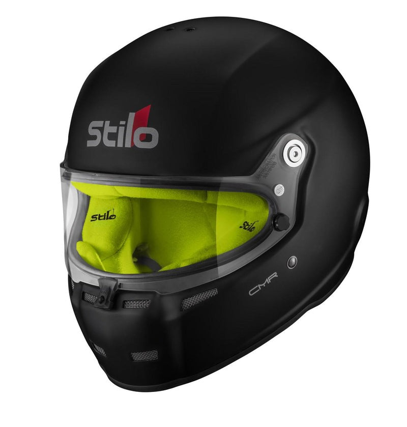 Sparco Casco Stilo St5 Cmr Negro Mate Interior Amarillo Karting Talla 55 - Sparco original VRM Motorsports imagen 5